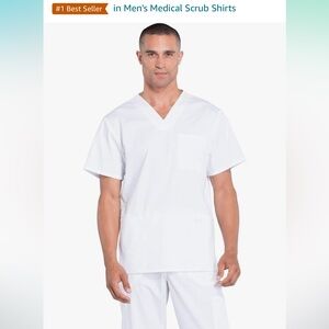 Cherokee Scrubs for Men Workwear Professionals V-Neck Four-Pocket Scrub